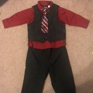 4 Piece Suit Set